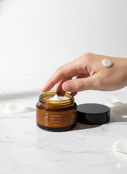 CREMA FACIAL DE SEBO DE RES VIORA - FÓRMULA AVANZADA ANTI-EDAD