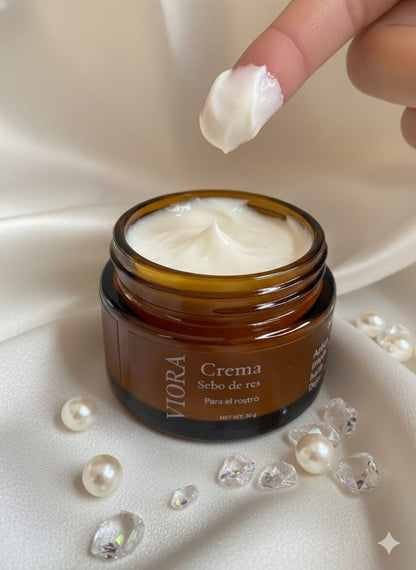 CREMA FACIAL DE SEBO DE RES VIORA - FÓRMULA AVANZADA ANTI-EDAD
