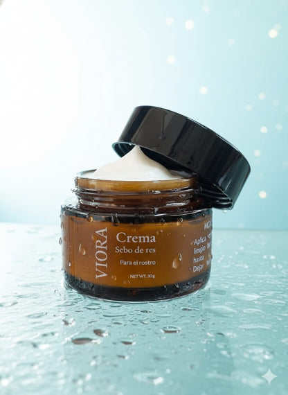 CREMA FACIAL DE SEBO DE RES VIORA - FÓRMULA AVANZADA ANTI-EDAD