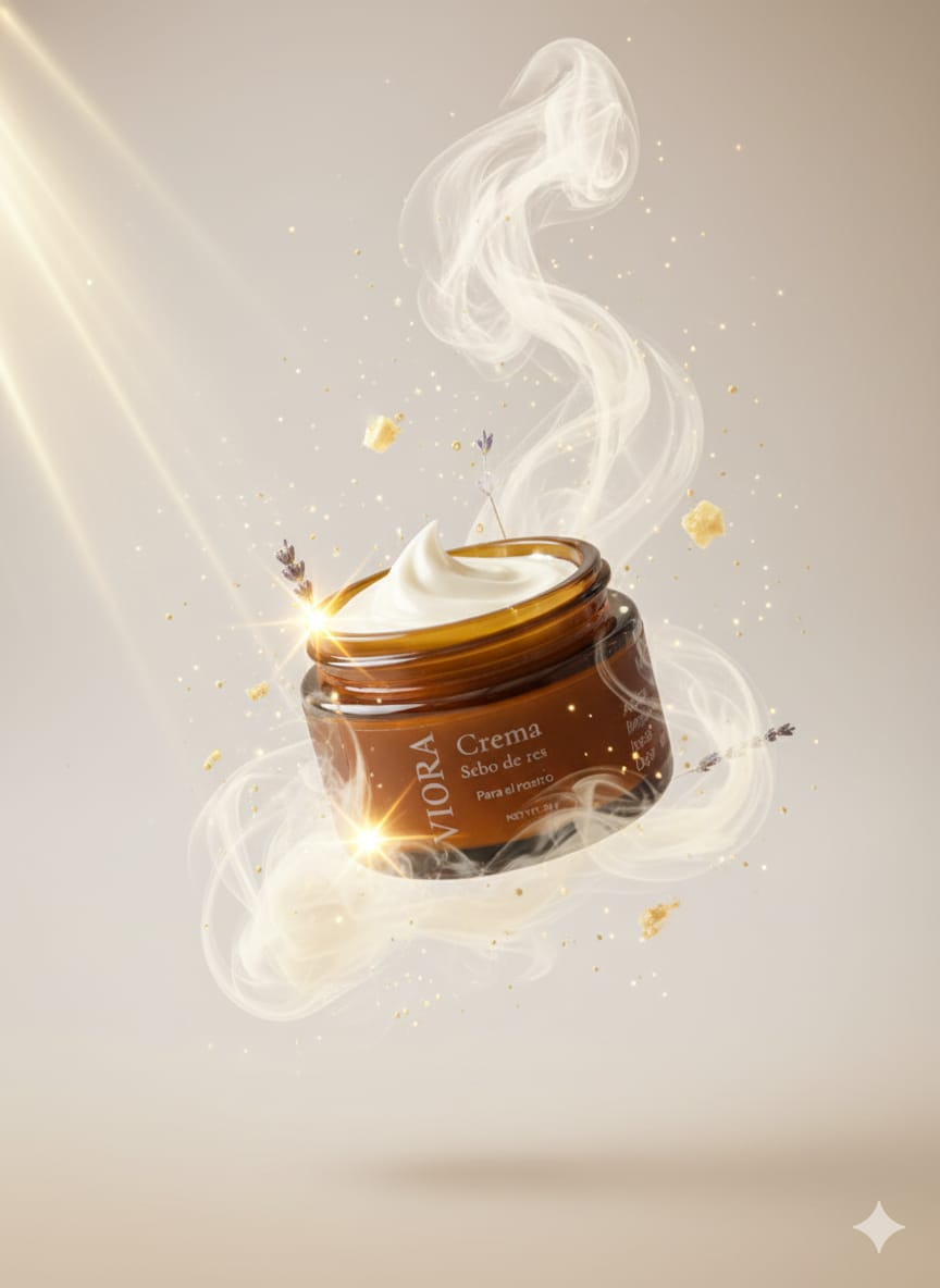 CREMA FACIAL DE SEBO DE RES VIORA - FÓRMULA AVANZADA ANTI-EDAD