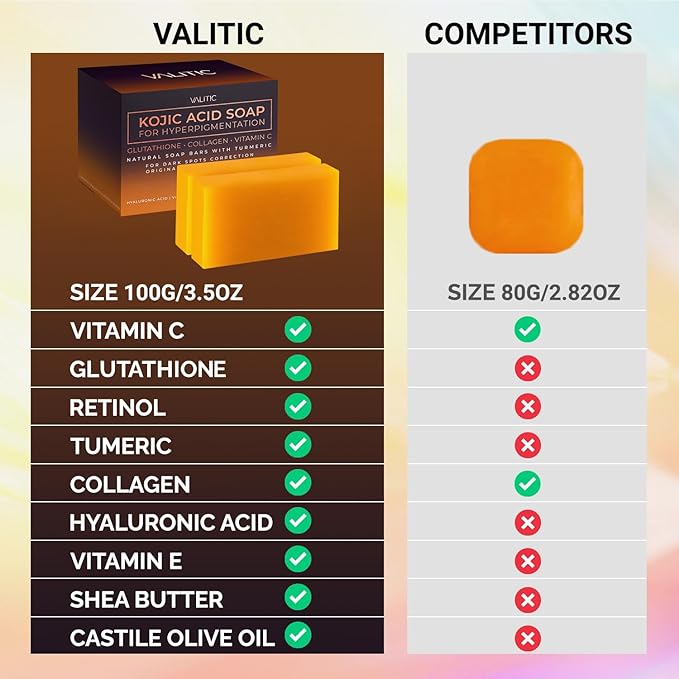 VALITIC Caja de jabon  x 3 unidades